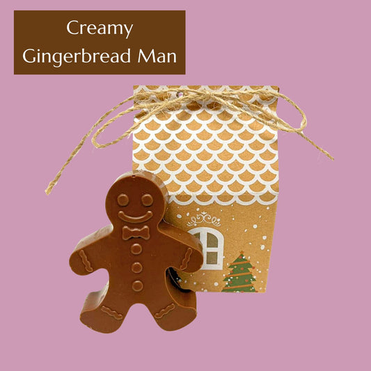 Creamy Gingerbread Man