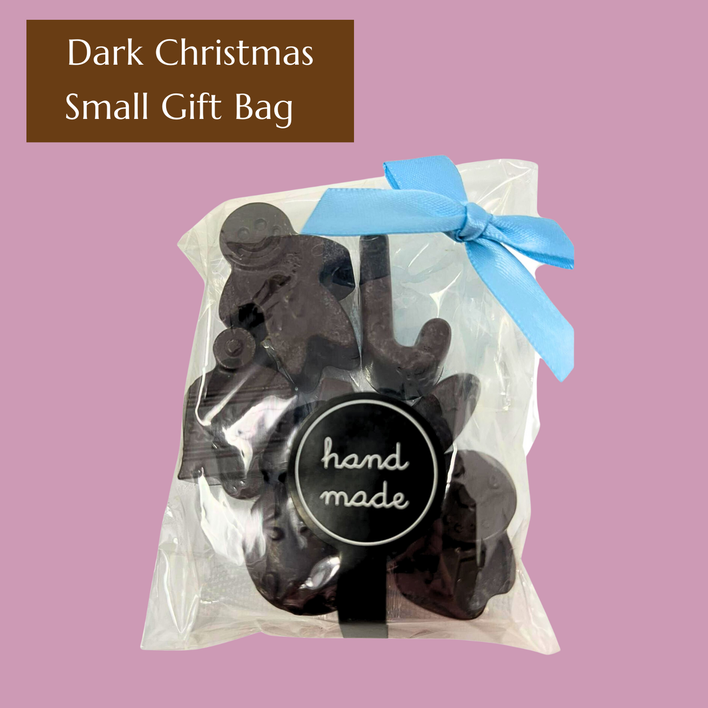 Classic Dark Christmas Chocolates Treat Bag