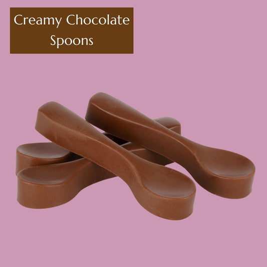 Creamy Chocolate Spoons