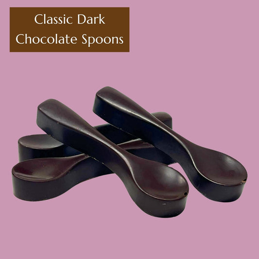 Classic Dark Chocolate Spoons